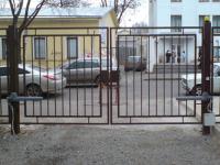 Сварные ворота с автоматикой