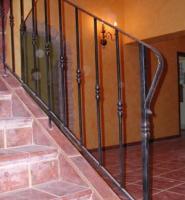 Лестничное ограждение из готовых элементов